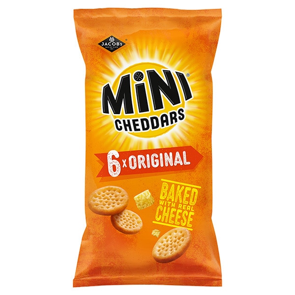 Jacobs Mini Cheddars Original 6 Pack