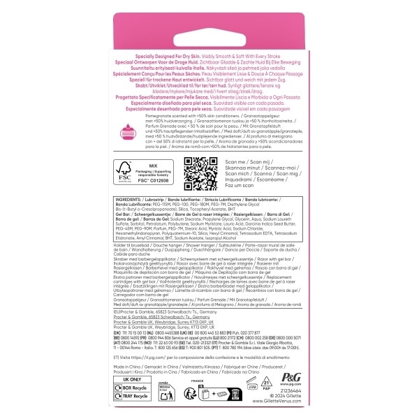 Venus Comfort Glide Razor Tropical 5 Blades