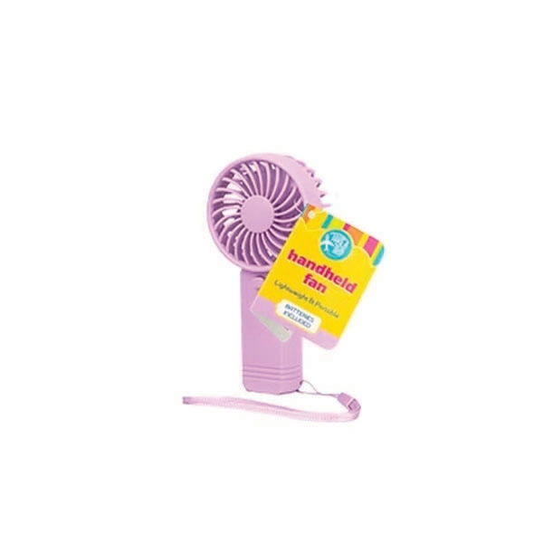 Handheld Fan Pale Purple