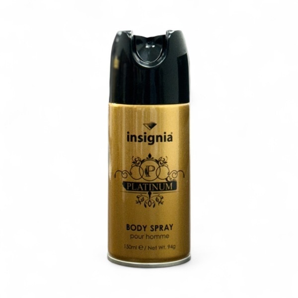 Insignia Mens Body Spray - Platinum 150ml