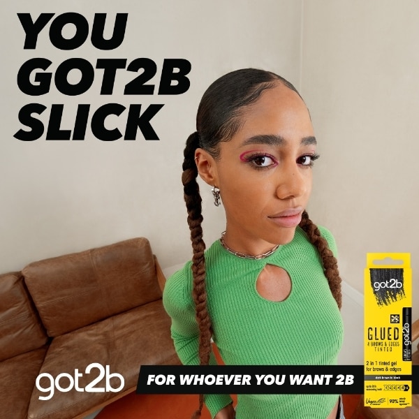 Got2B Glued Brows Edges Tint Black 16