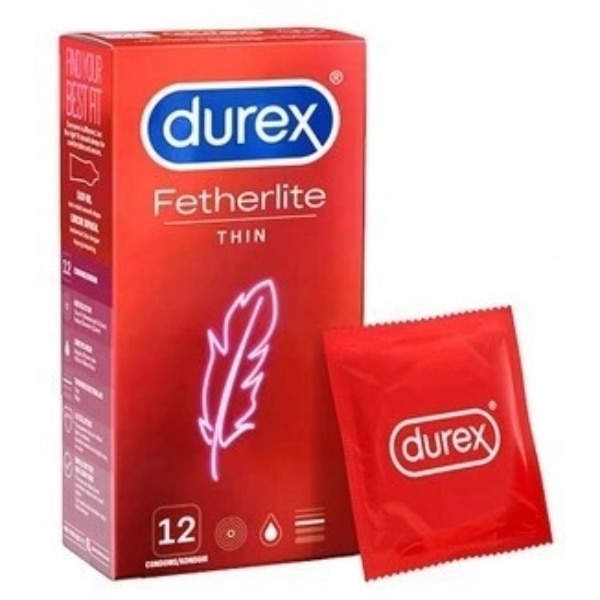 Durex Fetherlite Condoms Thin 12s