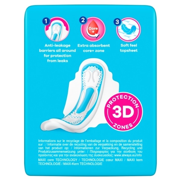 Always Maxi Classic Long Plus Pads