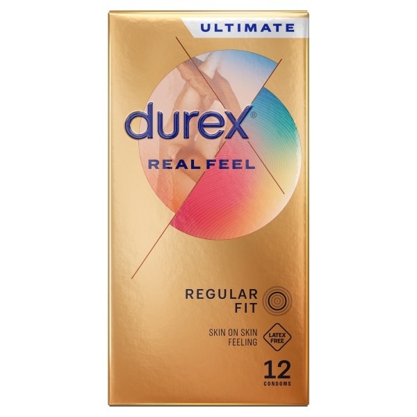 Durex Real Feel Condoms 12s