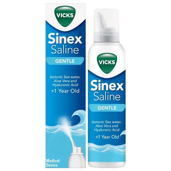 Vicks Sinex Saline Mist Gentle 120ml