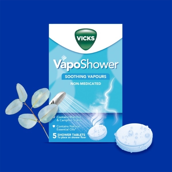 Vicks Vapoplus Shower Tabs