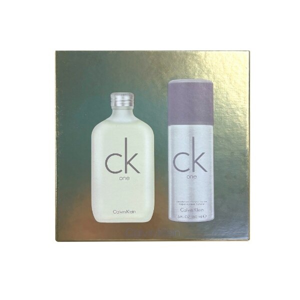 CK ONE 100ML EDT AND 150ML DEO SET