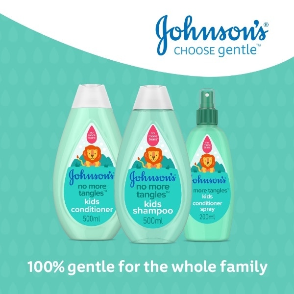 J&J Kids No More Tangles Shampoo 500ml