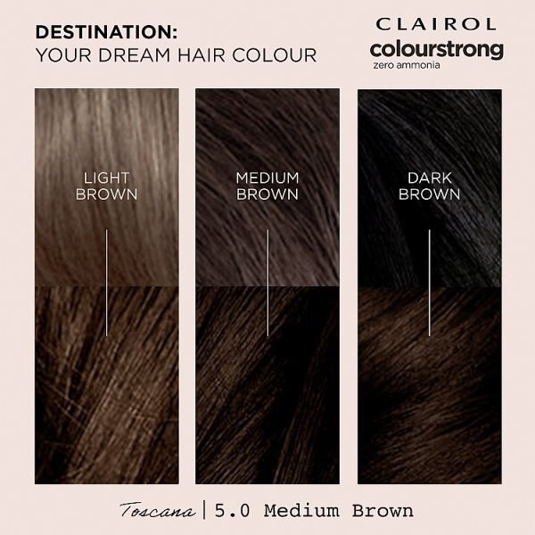 Clairol Color Strong No Ammonia Medium Brown