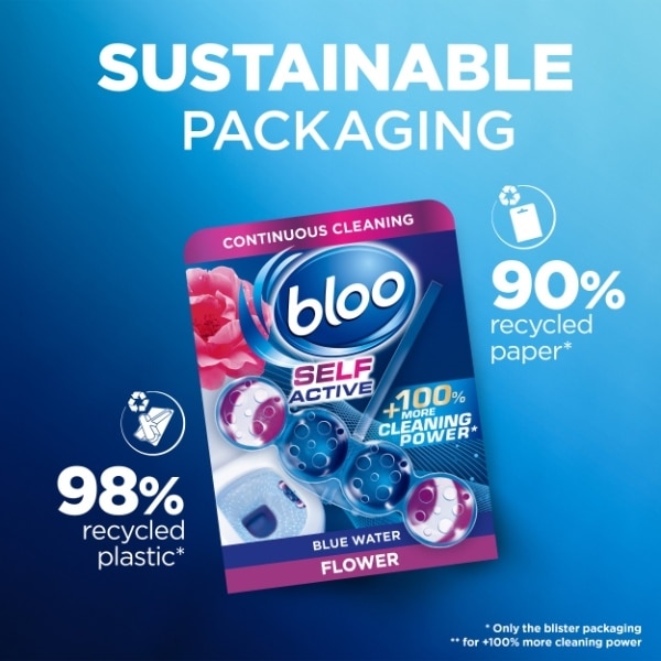 Bloo Self Active Flowers 3 Pack