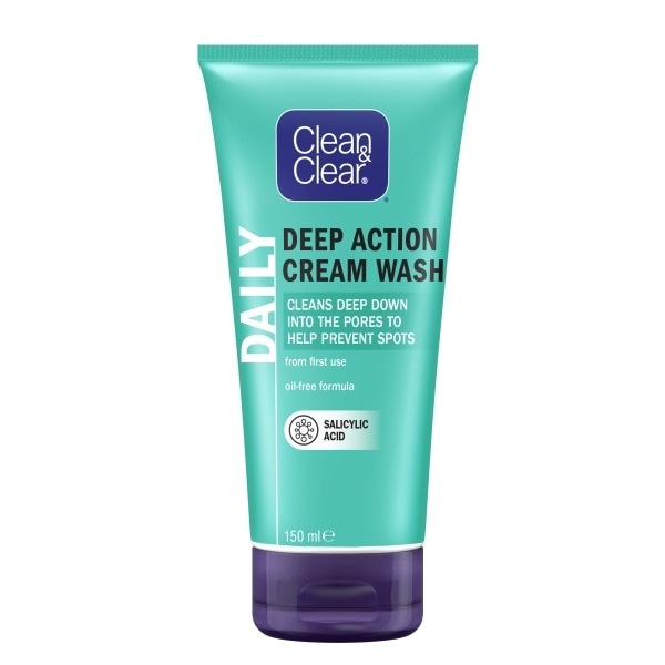 Clean & Clear Deep Action Cream Cleanser 150ML
