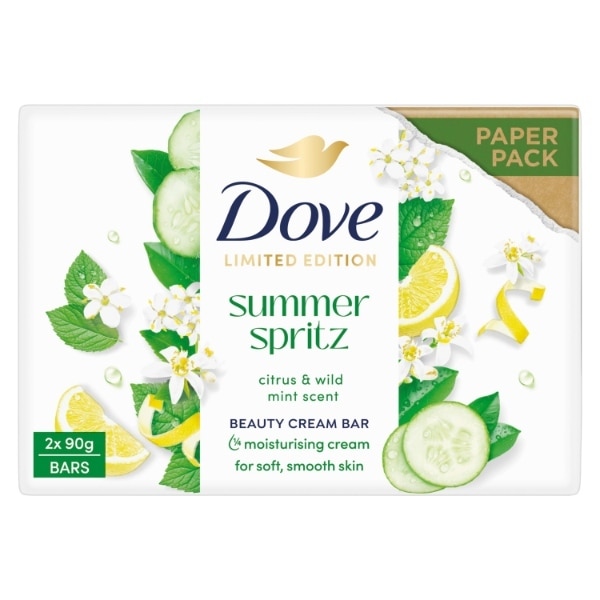Dove Bar Summer Spritz 2x90g