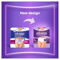 ALWAYS DISCREET ADULT INCO PANT PLUS M 9