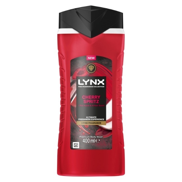 Lynx Cherry Spritz Shower Gel Men 400ml