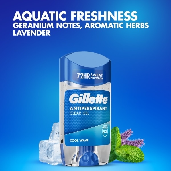 Gillette Cool Wave Clear Gel 70ml