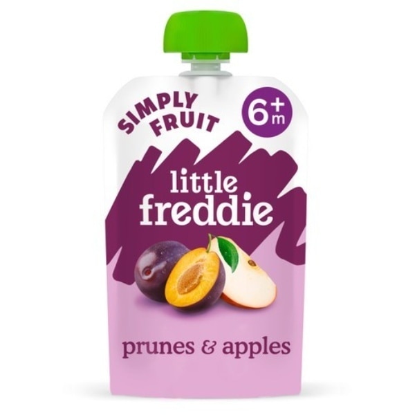 Little Freddie Organic Prunes & Apples 6+ Months 100g