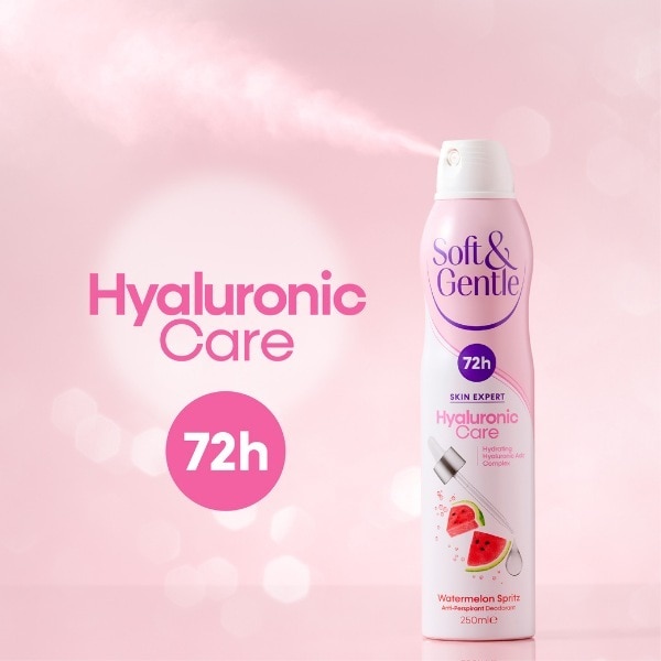 Soft&gentle Hyaluronic 72H Deodorant Watermelon