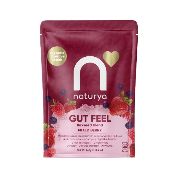 Naturya Gut Feel Flaxseed Mixed Berry 240G