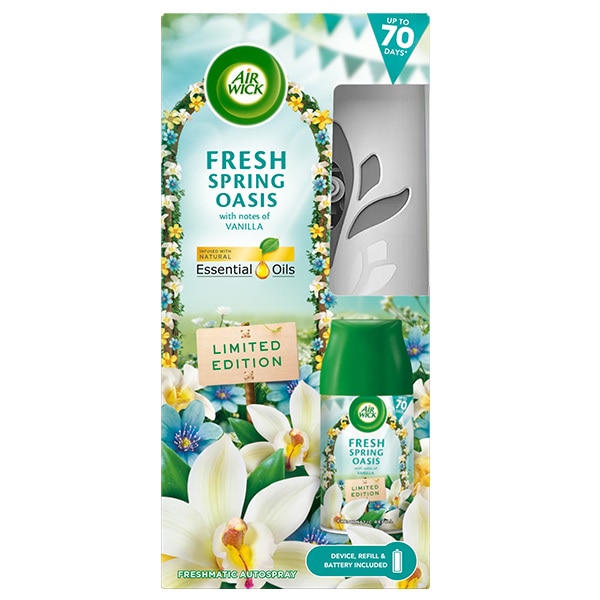 Air Wick Fresh Spring Oasis Freshmatic Kit