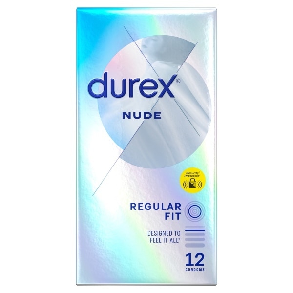 Durex Nude, Ultra Thin, 12 Condoms