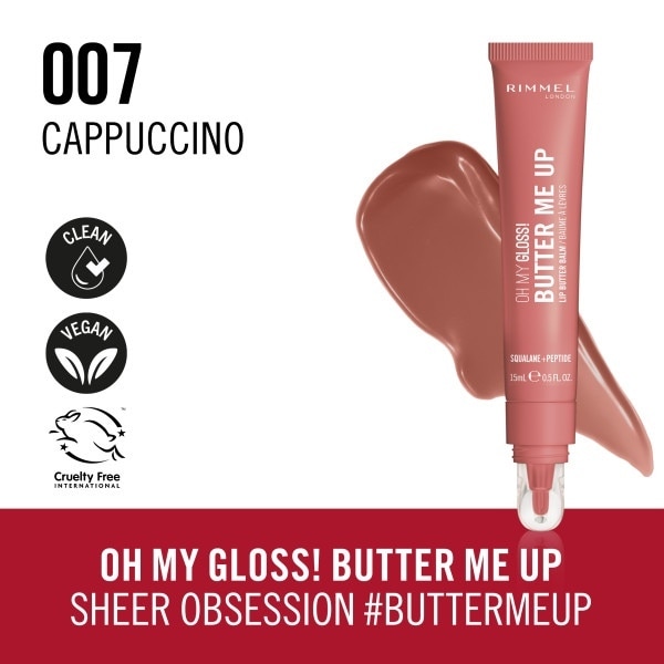 Rimmel Oh My Gloss Butter Me Up Cappuccino