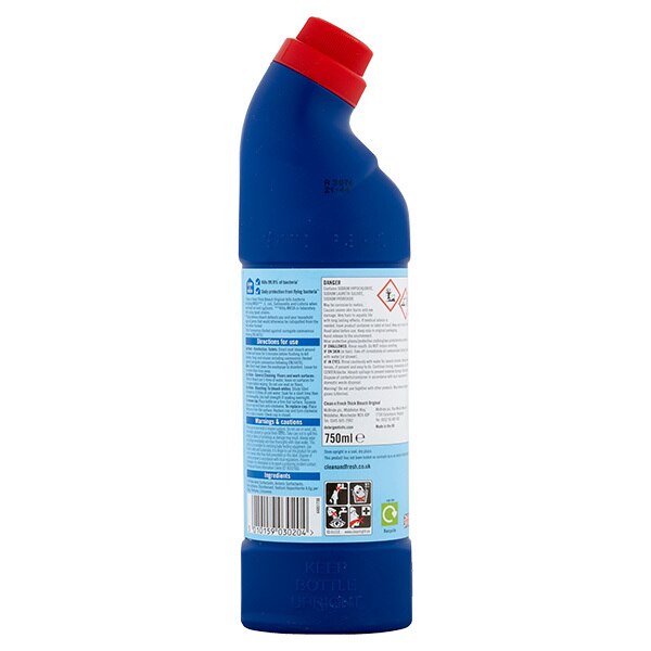 Clean'n'Fresh Thick Bleach Blue 750ML