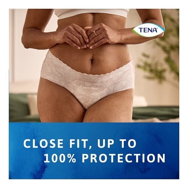 Tena Silhouette Pants Plus Medium White 12 Pack