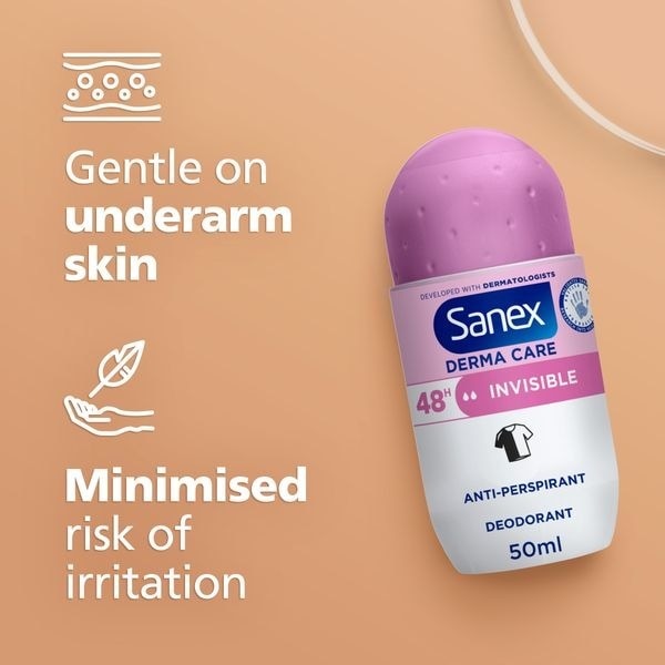 Sanex Derma Care Invisible Dry 48H 50ml