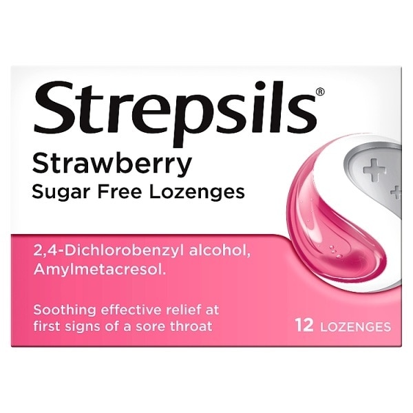 Strepsils Strawberry 12s