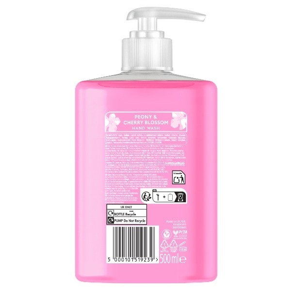 Cussons Creations Hand Wash Liquid 500Ml Peony & Cherry