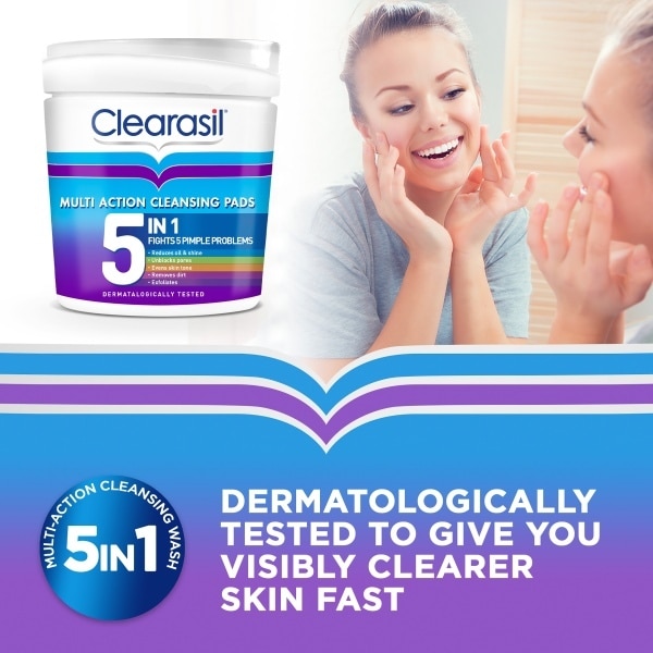 CLEARASIL ULTRA 5 IN 1 PADS X65