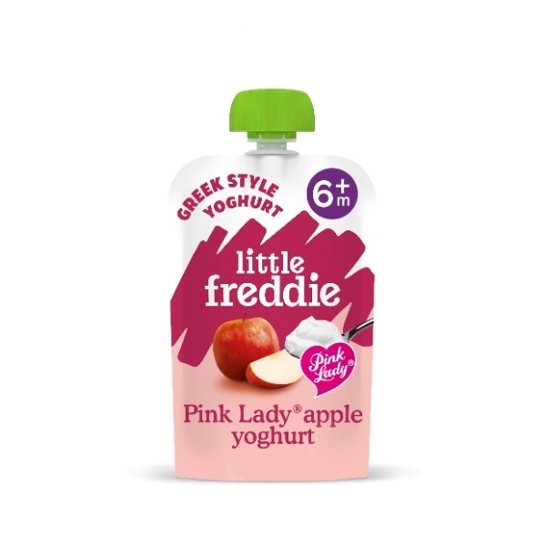 Little Freddie Organic Creamy Pink Lady Apple Greek Style Yoghurt 100g