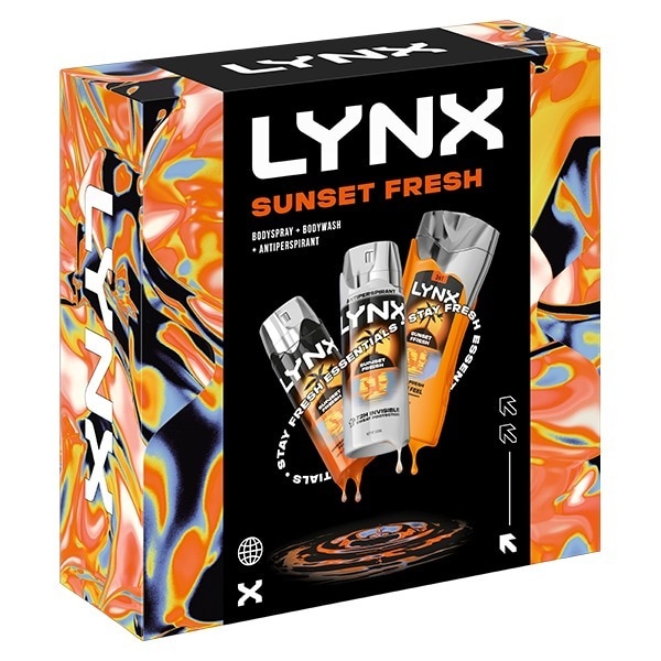 Lynx Trio Sunset Fresh Gift Set
