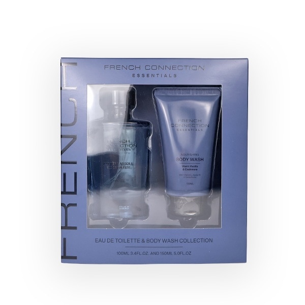 French Connection 100ml EDT Mens + 150ml Body Wash