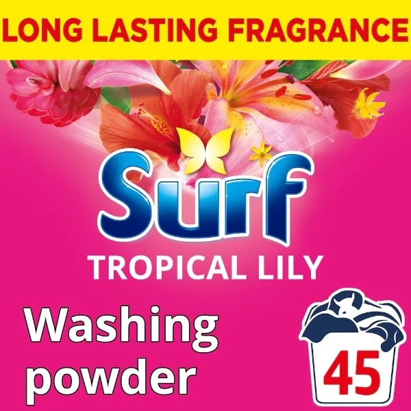 Surf Laundry Powder Tropical 2.25kg 45 Wash