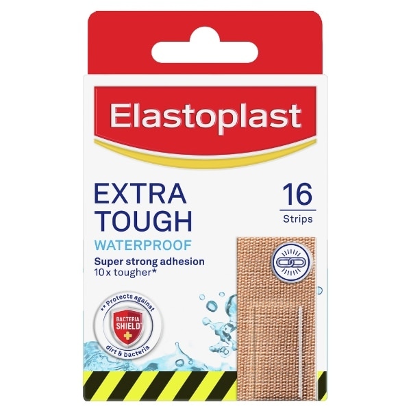 Elastoplast Extra Tough Plasters 16s