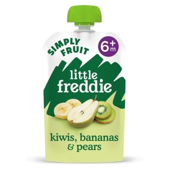 Little Freddie Organic Kiwis, Bananas & Pear 6+ Months 100g