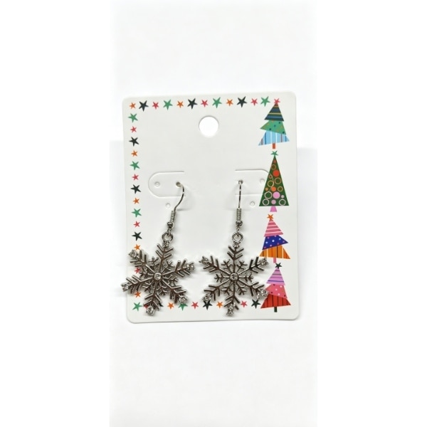 Christmas Snowflake Earrings