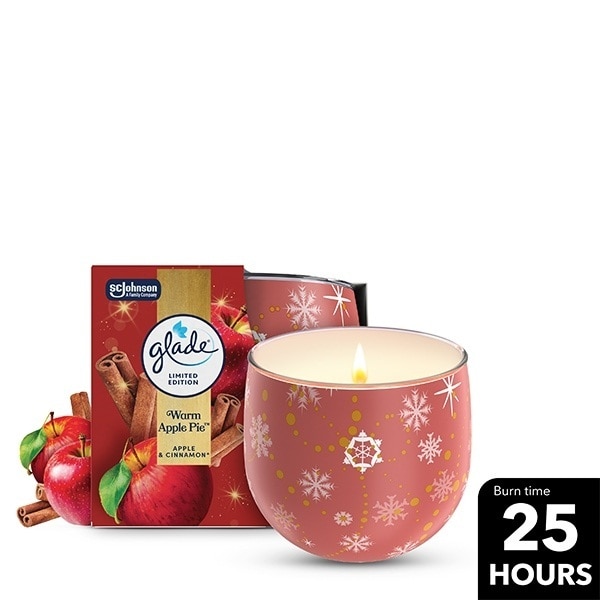 Glade Warm Apple Pie Candle 120g