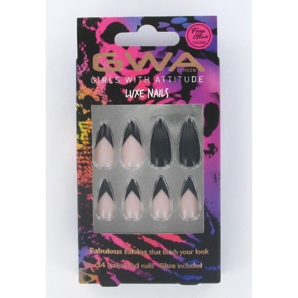 Dark Elegance-Luxe Nails