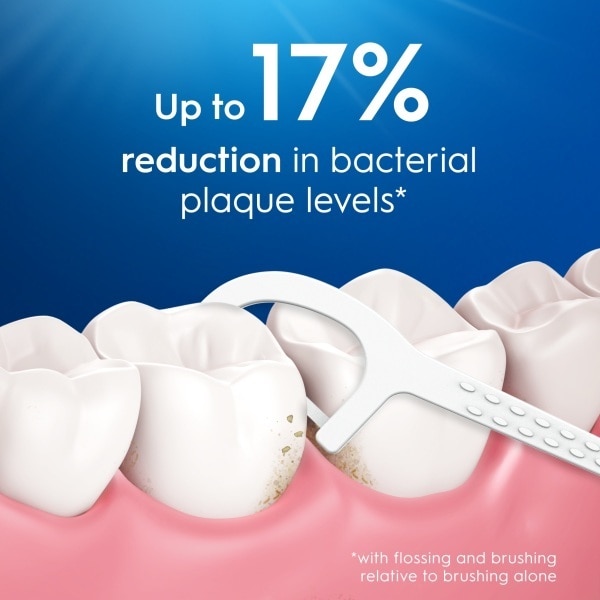 Oral-B Simply Clean Floss Picks - Remove Plaque - 75