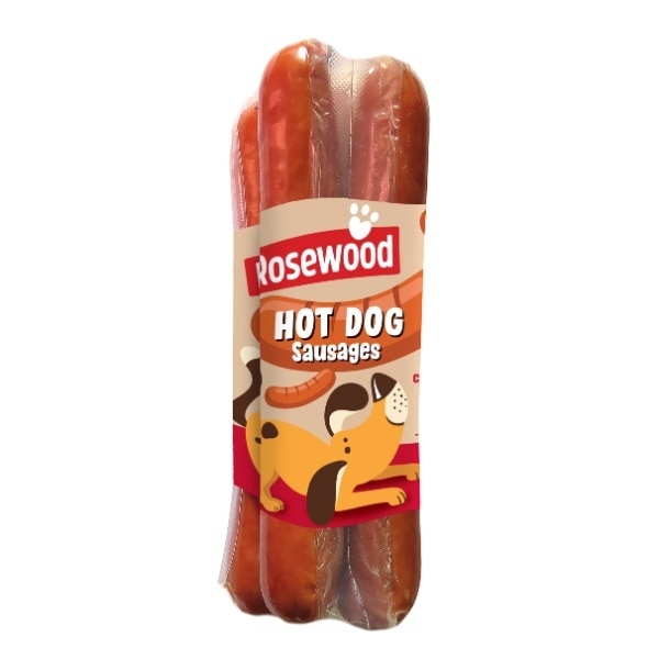 Rosewood Hot Dog Sausages 4 Pack 220g