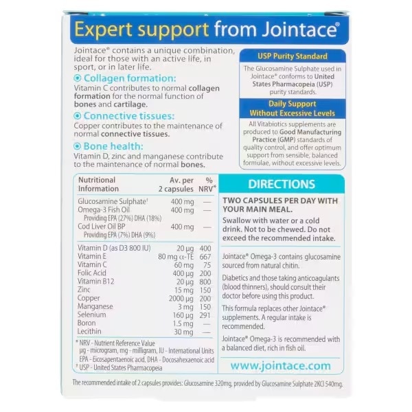 Vitabiotics Jointace Omega-3 30s