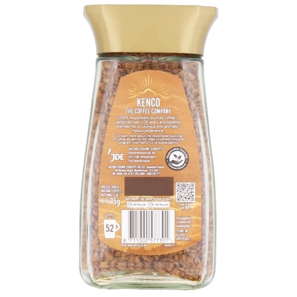 Kenco Gold Indulgence. Luxurious & Aromatic Roast