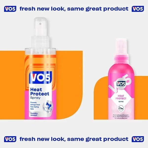 Vo5 Heat Protect Spray With Heat-Activated Complex 200ml