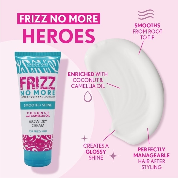 Frizz No More Blow Dry Cream 100Ml