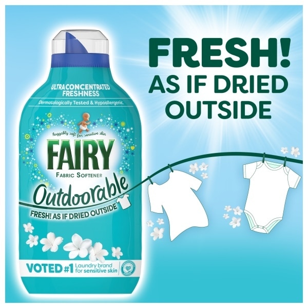 Fairy Outdoorable Fabric Softener Sensitive 76W