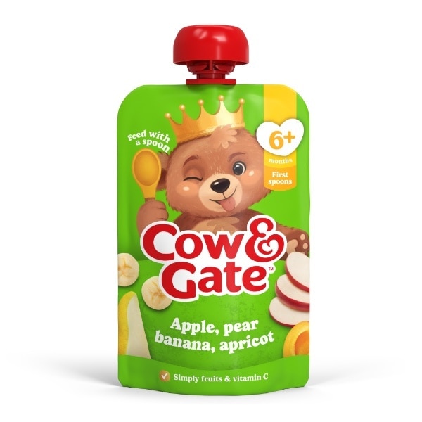 CG POUCH APPLE PEAR BANAN APRICOT 100G