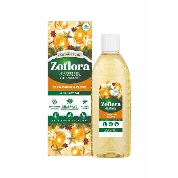Zoflora Concentrate Clementine And Clove 250ml