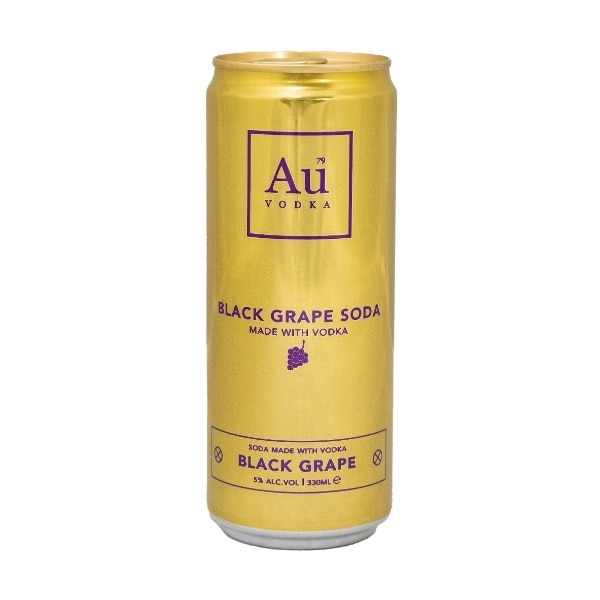 Au Vodka Black Grape 330ml